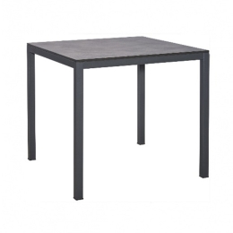 Τραπέζι Κήπου Tower/TC 02-00-1288 79x79x74cm Anthracite