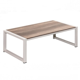Τραπέζι Κήπου Casual/T2 02-00-1339 119x69x40cm Teak-White