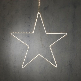 Αστέρι Φωτιζόμενο Με 180 LED 02.1105695 58x128cm White