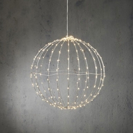 Χριστουγεννιάτικη Μπάλα Με 260 LED 02.1106518 40cm White