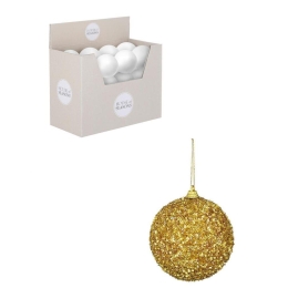 Χριστουγεννιάτικη Μπάλα Foam 02.1143435 8cm Gold