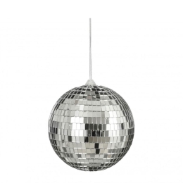 Χριστουγεννιάτικη Μπάλα Disco Mirror 02.1162273 15cm Silver