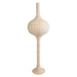 Φωτιστικό Δαπέδου Aladdin 02051 Φ50x150cm 1xE27 IP20 Beige GloboStar