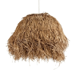 Φωτιστικό Οροφής Κρεμαστό Guadeloupe 02158 Boho 1xE27 IP20 80x60cm Beige GloboStar