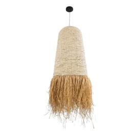 Φωτιστικό Οροφής Κρεμαστό Arembepe 02171 Boho 1xE27 IP20 50x150cm Beige GloboStar