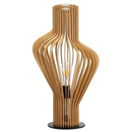 Επιτραπέζιο Φωτιστικό Mihiro 02176 Boho 1xE27 IP20 33x57cm Brown-Black GloboStar
