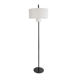 Φωτιστικό Δαπέδου Marigold 02228 Φ46x160cm 3xE27 IP20 Black-White GloboStar