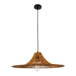 Φωτιστικό Οροφής Κρεμαστό Palermo 02310 Boho 1xE27 IP20 60x18cm Beige GloboStar