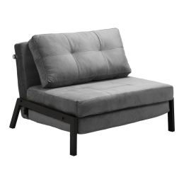 Πολυθρόνα - Κρεβάτι Fancy 024-000040 95x98x70cm Grey