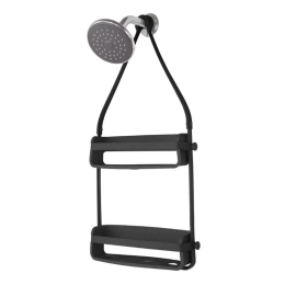 Ραφιέρα Μπάνιου Caddy 023460-040 Black Πλαστικό