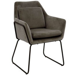 Πολυθρόνα Mira 029-000161 65x69x86cm Anthracite-Black