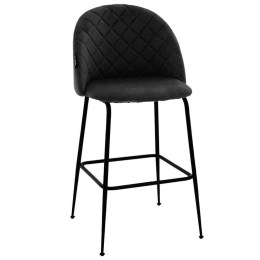 Σκαμπό Μπαρ Kudos 029-000200 49x47x94cm Black