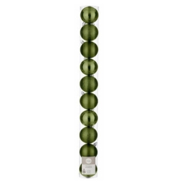 Χριστουγεννιάτικες Μπάλες 03.21173 (Σετ 10τμχ) 6m Green
