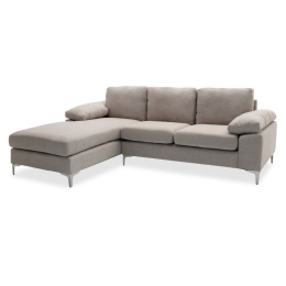 Καναπές Γωνιακός Cohen Δεξιά Γωνία 035-000031 Μπεζ 240x159x83 Ξύλο,Ύφασμα