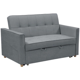 Καναπές - Κρεβάτι Διθέσιος Commit 035-000072 142x93x90cm Anthracite
