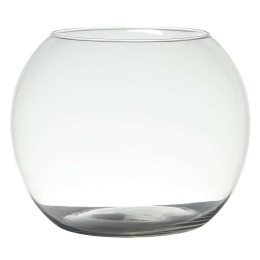 Βάζο 04.02713 Φ25x20cm Γυάλινο Clear Γυαλί