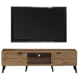 Έπιπλο Τηλεόρασης Thelma 049-000099 150x40x41,6cm Sonoma