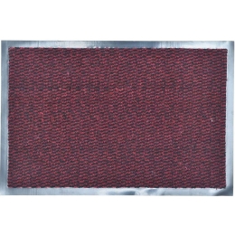 Πατάκι Εισόδου Με Λάστιχο 05.1471730 80x120cm Burgundy 80 X 120