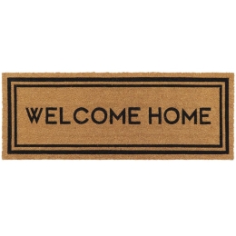Πατάκι Εισόδου Welcome 05.862051002 45x120cm Brown-Black 45Χ120