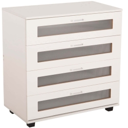 Συρταριέρα Thorgan HM9880.03 80x40x83cm White