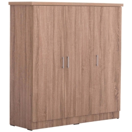 Ντουλάπα Τρίφυλλη Fuento HM2482.01 120x40x123,5cm Sonoma Τρίφυλλη