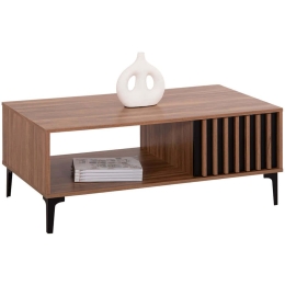 Τραπέζι Σαλονιού Harry HM18007.01 110x60x43,5cm Black-Natural