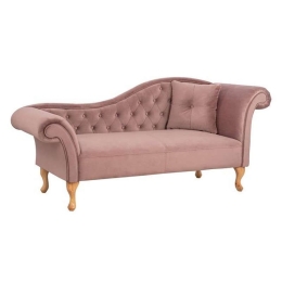 Ανάκλινδρο Τύπου Chesterfield  187x61x82Y Apple Βελούδο Niovi HM3008.05 Δεξί Μπράτσο