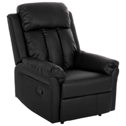 Πολυθρόνα Μασάζ Happer HM9785.11 76x94x102cm Black Τεχνόδερμα