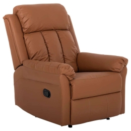Πολυθρόνα Μασάζ Happer HM9785.12 76x94x102cm Brown Τεχνόδερμα