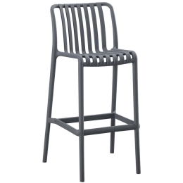Σκαμπό Bar Convee HM6098.03 38,5x49,5x102cm Grey
