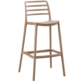 Σκαμπό Bar Snod HM6099.04 37,2x50x101,5cm Cappuccino