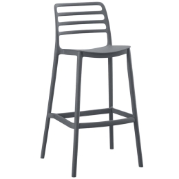 Σκαμπό Bar Snod HM6099.03 37,2x50x101,5cm Grey