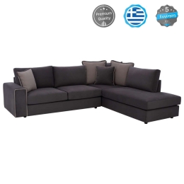Καναπές Δεξιά Γωνία Home HM3255.01R 270x225x90cm Αλέκιαστο Ύφασμα Grey Ύφασμα