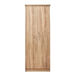 Ντουλάπα Hm337.02 60Χ42Χ180 cm Δίφυλλη Μελαμίνη