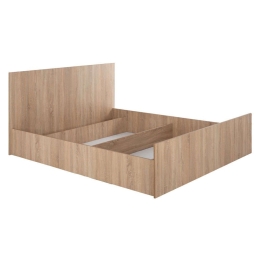 Κρεβάτι Adler HM2432 170x205x95cm Για Στρώμα 160x202cm Sonoma Διπλό
