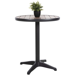 Τραπέζι Κήπου Alexa HM6086.01 Φ60x73cm Anthracite-Natural