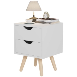 Κομοδίνο Dinkl HM2472.03 29,7x29,7x45cm White