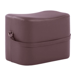Σκαμπό Beate Purple HM8630.16 51x34x35Υ εκ. Τεχνόδερμα
