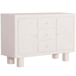 Μπουφές Santorini HM18048 120x38x80cm White Mdf
