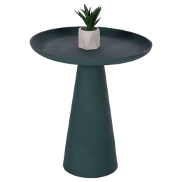 Τραπεζάκι Βοηθητικό Delcon HM4246.03 Φ45x51,5cm Green Μέταλλο