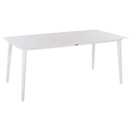 Τραπέζι Jerom HM6058.01 Ορθογώνιο 180x90x74cm White