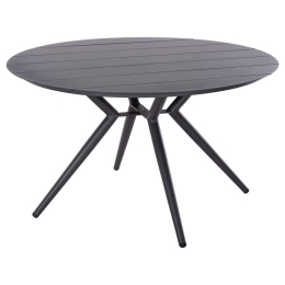 Τραπέζι Higer HM6061.03 Στρογγυλό Φ126x73cm Anthracite