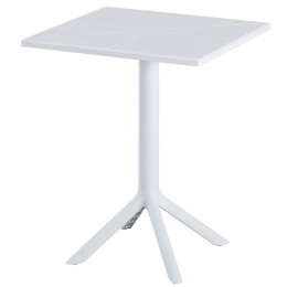 Τραπέζι Κήπου Terrin HM6125.11 60,5x60,5x76,5cm White