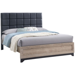 Κρεβάτι Aelia (Για Στρώμα 160x200cm) HM684 166x204x129cm Sonoma-Grey Διπλό