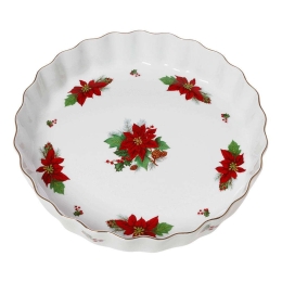Φόρμα Τάρτας Πυρίμαχη Poinsettia 06.241.84 31cm Multi Cryspo Trio