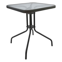 Τραπέζι Figo Μεταλλικό Hm5035.01 Γκρι 60Χ60Χ72cm