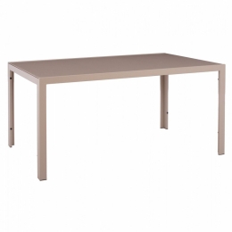 Τραπέζι Ofer HM5767.04 150X90Χ74cm Cappuccino
