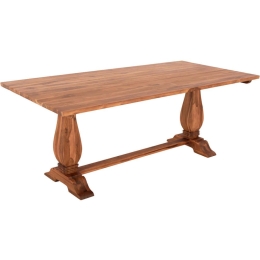 Τραπέζι Guin HM9463.01 200x100x78cm Natural Ξύλο