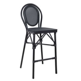 Σκαμπό Bamboo Look HM5060 Μαύρο 47x61x115cm