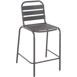 Σκαμπό Bar Laura HM6065.01 58,5x58x104cm Grey